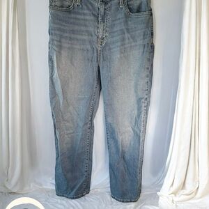 Hudson Jeans Noa Light Wash Cropped Jeans Size 27 womens Light Blue